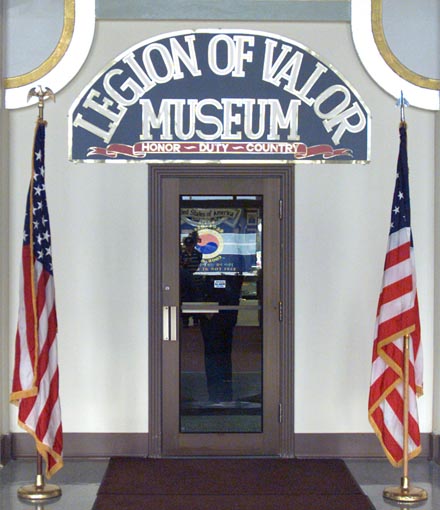 Legion of Valor Museum Entrance
